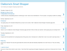 Tablet Screenshot of claibornessmartshopper.blogspot.com