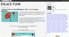 Desktop Screenshot of enlacefunk.blogspot.com