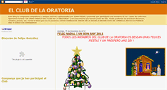 Desktop Screenshot of elclubdelaoratoria.blogspot.com
