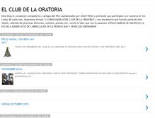 Tablet Screenshot of elclubdelaoratoria.blogspot.com