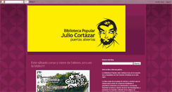 Desktop Screenshot of labibliocortazar.blogspot.com