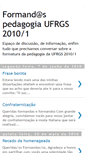 Mobile Screenshot of formandaspegagogia.blogspot.com