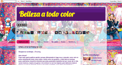 Desktop Screenshot of belleza-atodocolor.blogspot.com