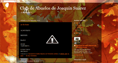 Desktop Screenshot of clubabuelosjsuarez.blogspot.com