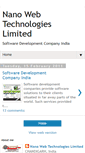 Mobile Screenshot of nanowebtechltd.blogspot.com