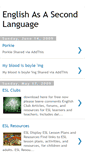 Mobile Screenshot of eng-as-a-secondlanguage.blogspot.com