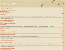 Tablet Screenshot of ideapanama.blogspot.com