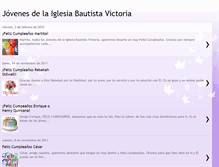 Tablet Screenshot of jovenesdelaibvictoria.blogspot.com