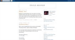 Desktop Screenshot of engle-moorse.blogspot.com