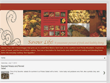 Tablet Screenshot of isavourlife.blogspot.com