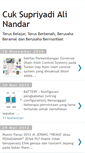 Mobile Screenshot of cuksupriyadi.blogspot.com
