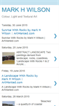 Mobile Screenshot of markhwilsonartist.blogspot.com