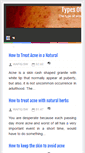 Mobile Screenshot of abouttypes-of-acne.blogspot.com