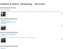Tablet Screenshot of benslenz.blogspot.com