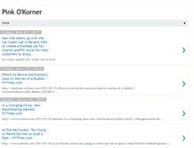 Tablet Screenshot of pinkokorner.blogspot.com