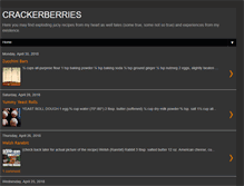 Tablet Screenshot of crackerberries.blogspot.com