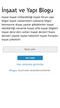 Mobile Screenshot of insaatforum.blogspot.com