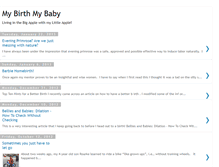 Tablet Screenshot of mybirthmybaby.blogspot.com