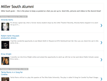 Tablet Screenshot of millersouthalumni.blogspot.com