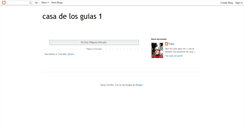 Desktop Screenshot of casadelosguias.blogspot.com