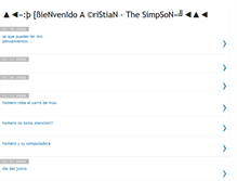 Tablet Screenshot of cristian-thesimpson.blogspot.com