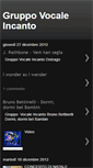 Mobile Screenshot of gruppovocaleincanto.blogspot.com