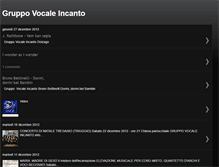 Tablet Screenshot of gruppovocaleincanto.blogspot.com