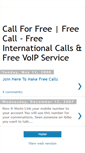 Mobile Screenshot of katrina-free-calls.blogspot.com