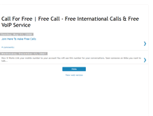 Tablet Screenshot of katrina-free-calls.blogspot.com