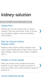 Mobile Screenshot of kidney-solution.blogspot.com