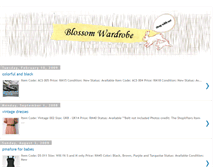 Tablet Screenshot of blossomwardrobe.blogspot.com