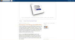 Desktop Screenshot of policyforsocialmedia.blogspot.com