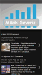 Mobile Screenshot of muzikseveriz.blogspot.com