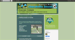 Desktop Screenshot of churchvillesoccer.blogspot.com