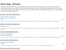 Tablet Screenshot of nextstopverbeck.blogspot.com