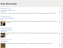 Tablet Screenshot of kurtwiscombe.blogspot.com