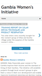 Mobile Screenshot of gambiawomensinitiative.blogspot.com
