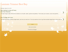 Tablet Screenshot of laminatetrimmer.blogspot.com