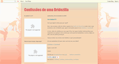 Desktop Screenshot of confissoesdeumabridezilla.blogspot.com
