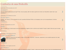 Tablet Screenshot of confissoesdeumabridezilla.blogspot.com
