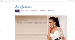 Desktop Screenshot of amy-jackson.blogspot.com