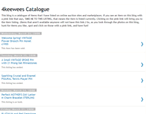 Tablet Screenshot of 4keewees.blogspot.com