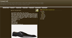 Desktop Screenshot of calzado-golf.blogspot.com