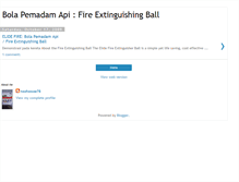 Tablet Screenshot of fireextinguisherball.blogspot.com