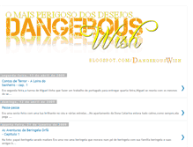 Tablet Screenshot of dangerous-wish.blogspot.com