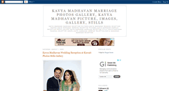 Desktop Screenshot of kavyamadhavanmarriage.blogspot.com