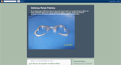 Desktop Screenshot of defensapenalpublica.blogspot.com