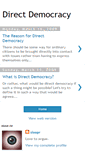 Mobile Screenshot of 4directdemocracy.blogspot.com