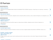 Tablet Screenshot of elpuertazo.blogspot.com