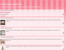 Tablet Screenshot of blogdascoisasebolos.blogspot.com